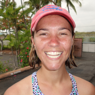 a woman smiling for the camera